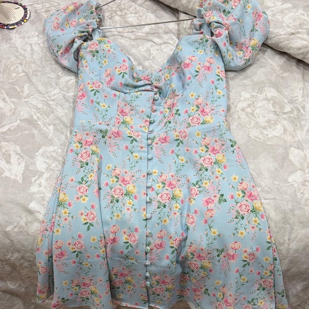 House of CB Mini Floral Dress
